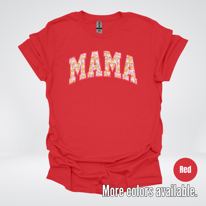 Mama Floral Pink T-Shirt