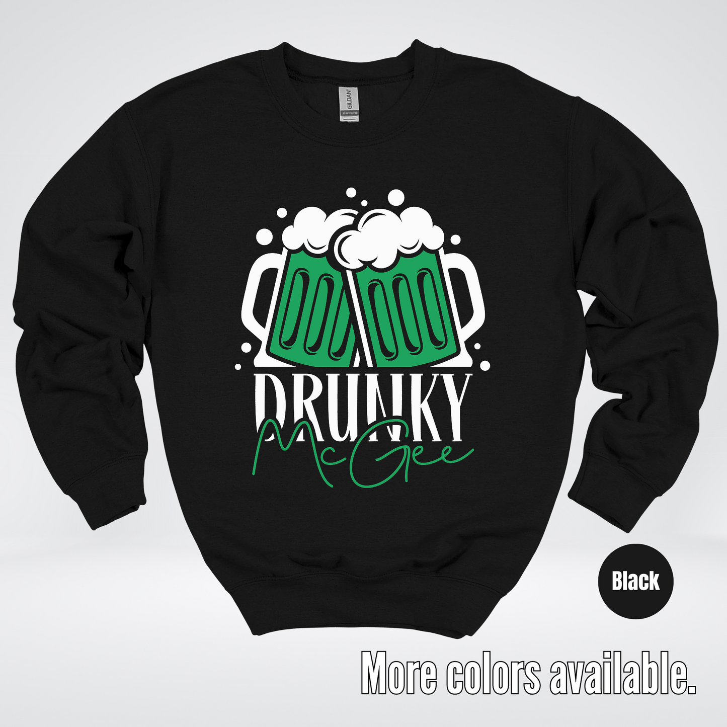 Drunky McGee  – Saint Patrick’s Day Crewneck Sweatshirt