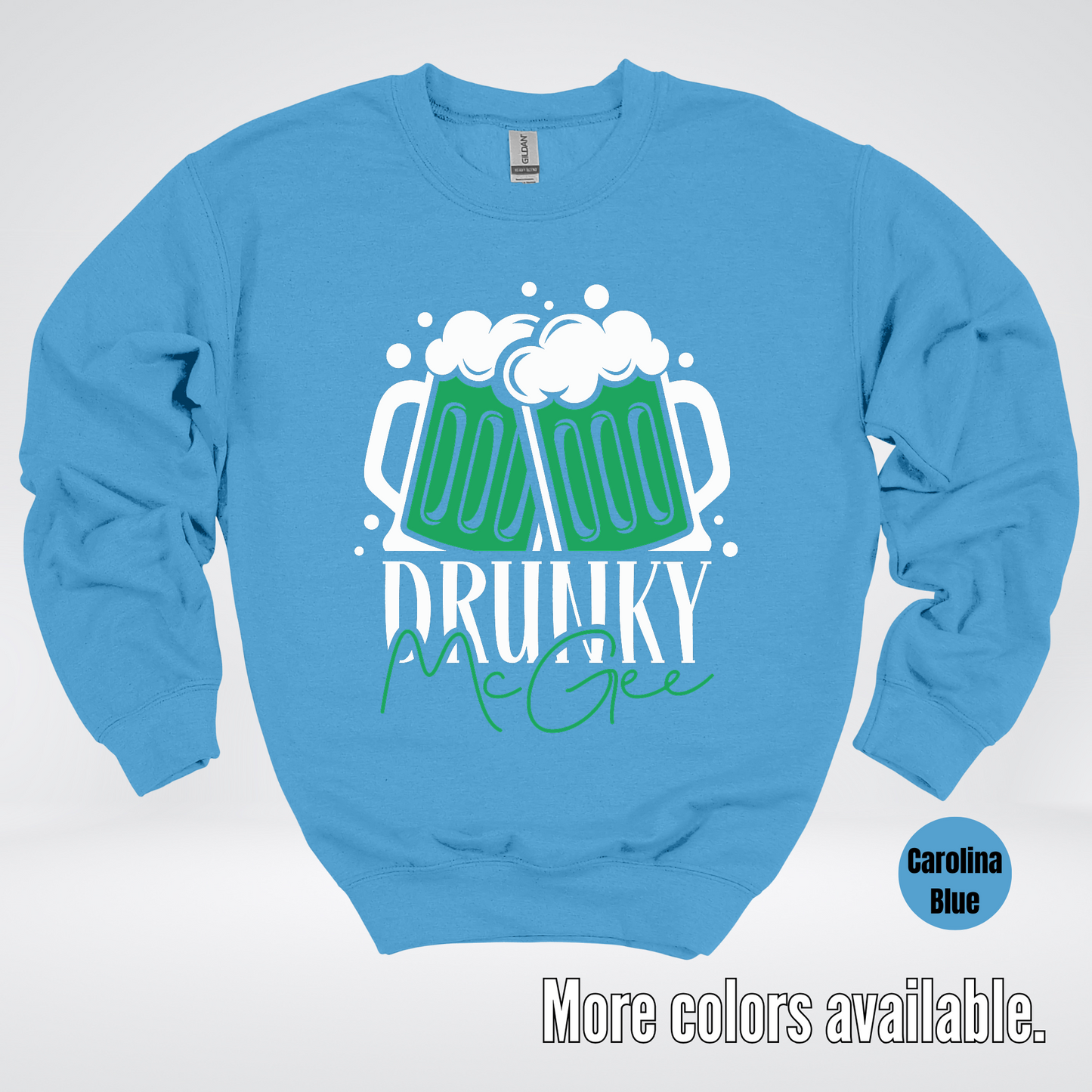 Drunky McGee  – Saint Patrick’s Day Crewneck Sweatshirt