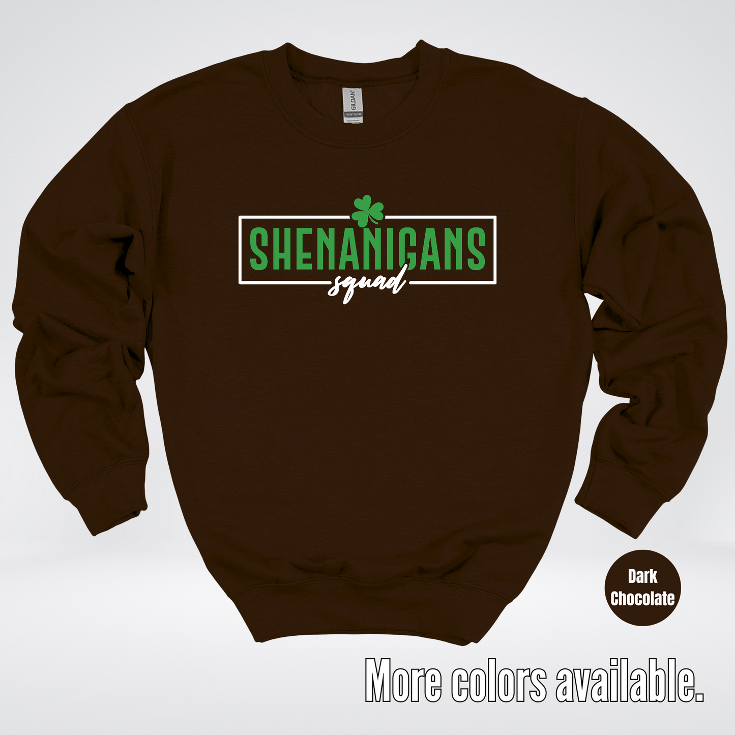 Shenanigans Squad 2 – Saint Patrick’s Day Crewneck Sweatshirt