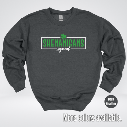 Shenanigans Squad 2 – Saint Patrick’s Day Crewneck Sweatshirt