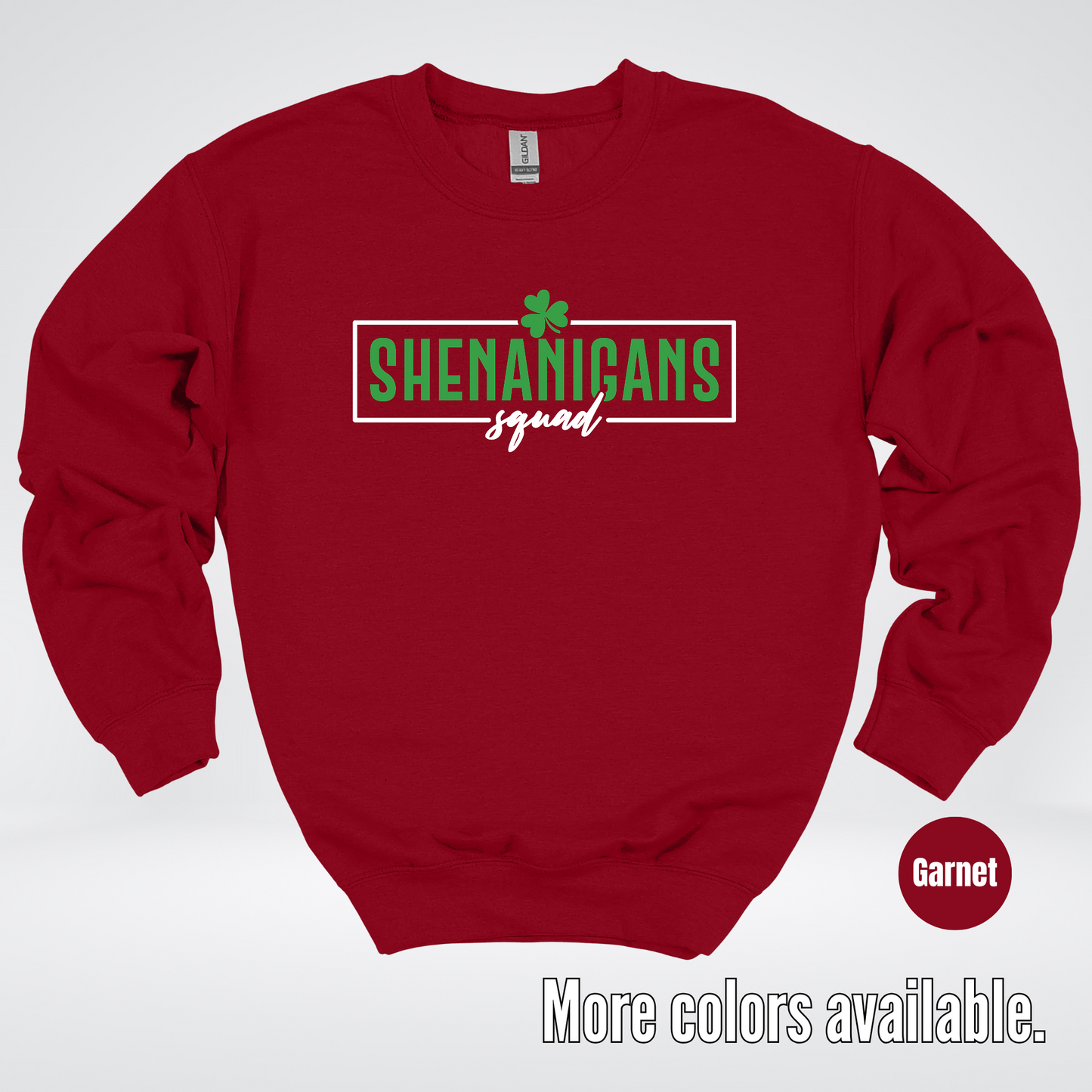 Shenanigans Squad 2 – Saint Patrick’s Day Crewneck Sweatshirt