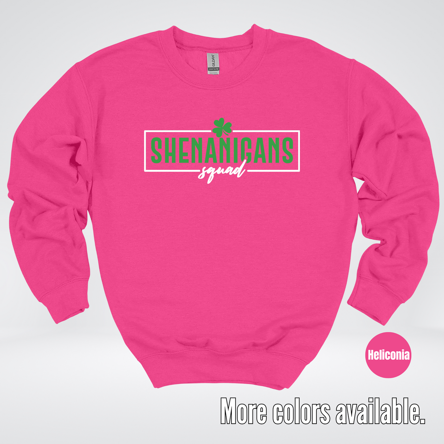 Shenanigans Squad 2 – Saint Patrick’s Day Crewneck Sweatshirt