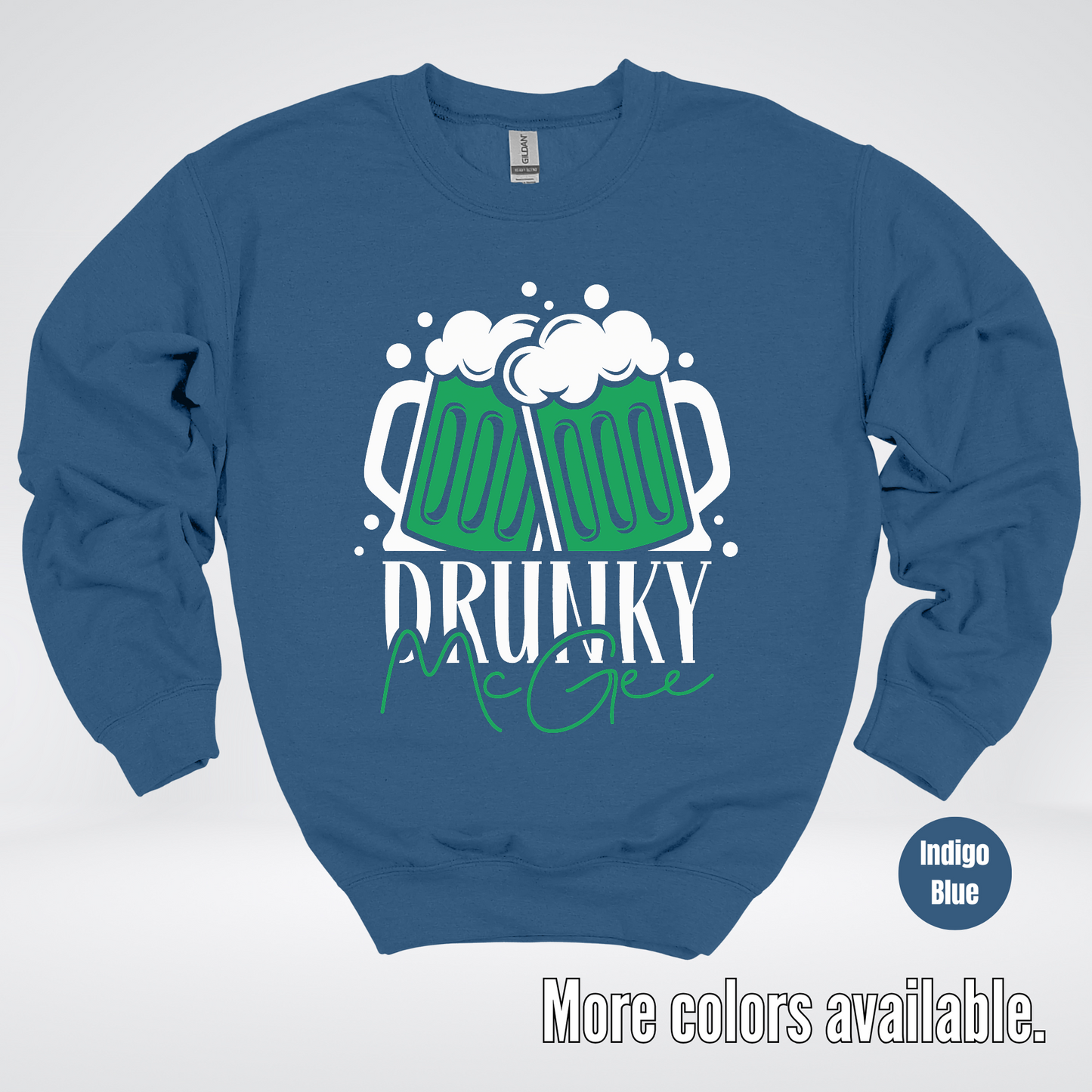 Drunky McGee  – Saint Patrick’s Day Crewneck Sweatshirt