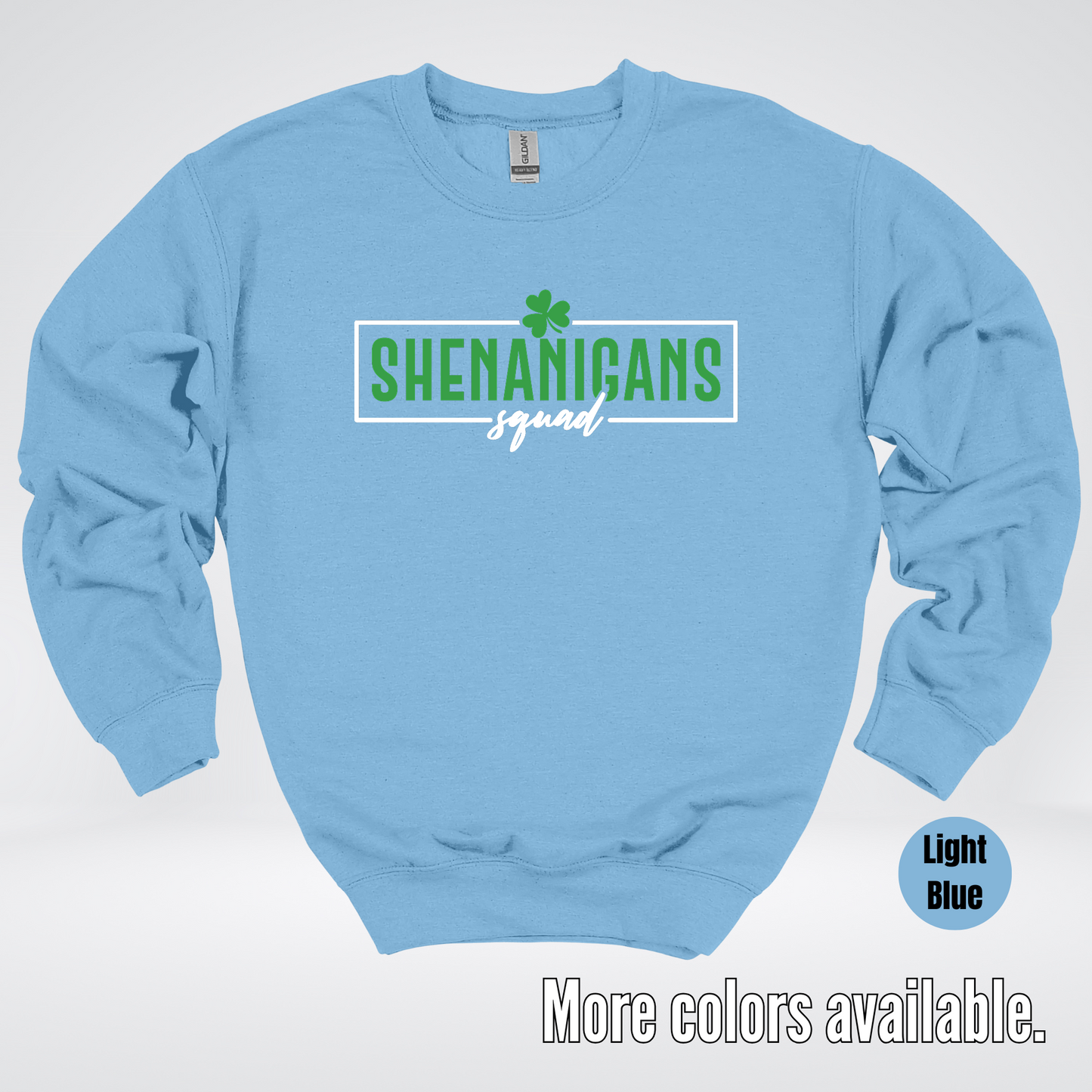 Shenanigans Squad 2 – Saint Patrick’s Day Crewneck Sweatshirt
