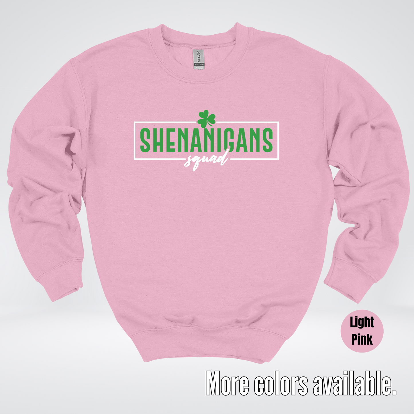 Shenanigans Squad 2 – Saint Patrick’s Day Crewneck Sweatshirt