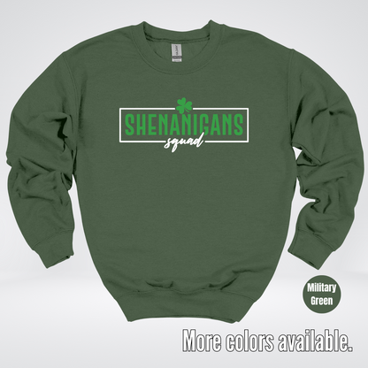 Shenanigans Squad 2 – Saint Patrick’s Day Crewneck Sweatshirt