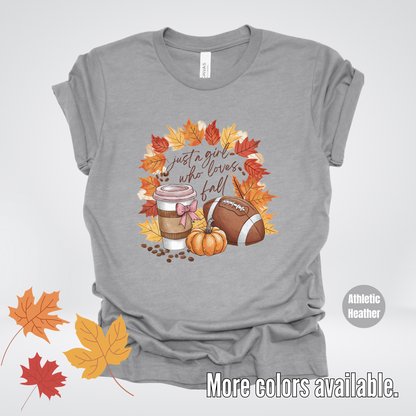 Just A Girl Who Loves Fall T-Shirt