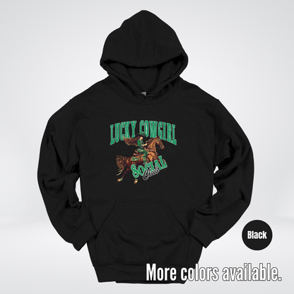 Lucky Cowgirl Social Club Saint Patrick's Day Hoodie