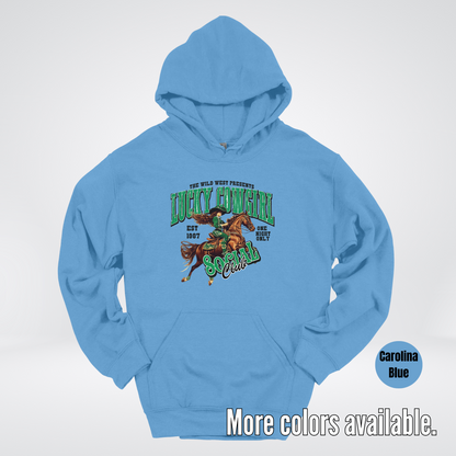 Lucky Cowgirl Social Club Saint Patrick's Day Hoodie