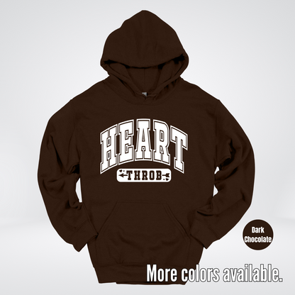 Heart Throb - White Design - Hoodie