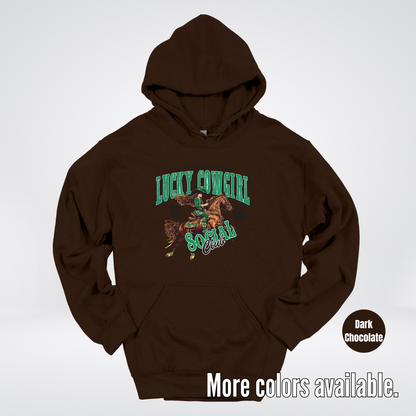 Lucky Cowgirl Social Club Saint Patrick's Day Hoodie