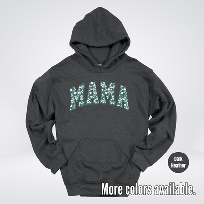 Mama Floral Green Hoodie