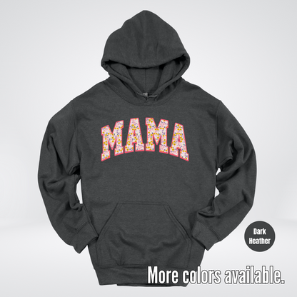 Mama Floral Pink Hoodie