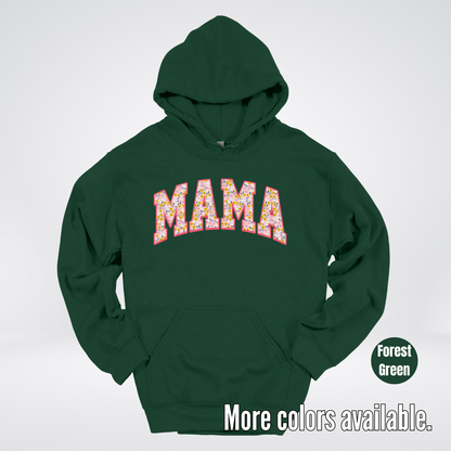 Mama Floral Pink Hoodie