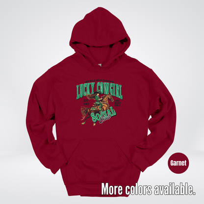 Lucky Cowgirl Social Club Saint Patrick's Day Hoodie