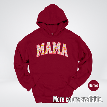 Mama Floral Pink Hoodie