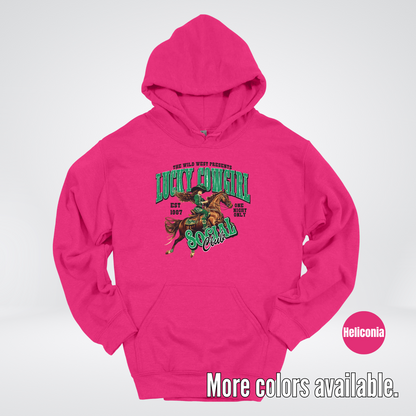 Lucky Cowgirl Social Club Saint Patrick's Day Hoodie