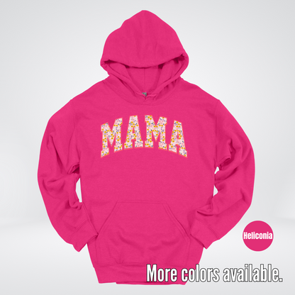 Mama Floral Pink Hoodie