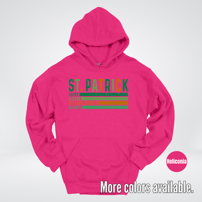 St. Patrick's Lucky Clover Let's Get Lucked Up Slainte St. Patrick's Day Hoodie