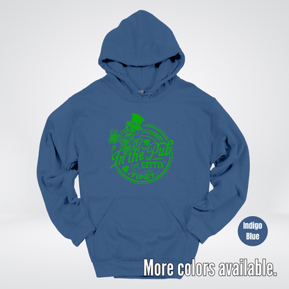 Everybody In The Pub Gettin Tipsy – Green Skeleton And A Beer – Saint Patrick’s Day Hoodie