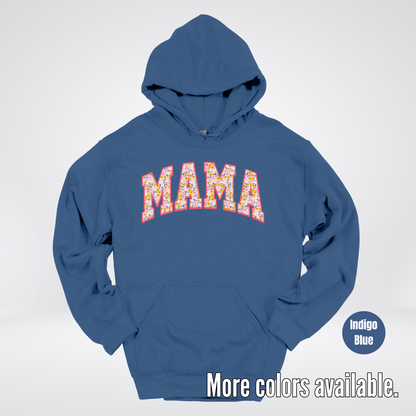 Mama Floral Pink Hoodie