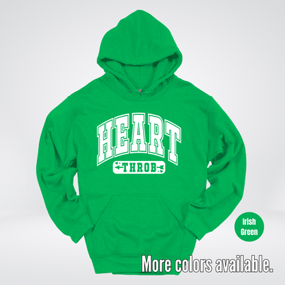 Heart Throb - White Design - Hoodie