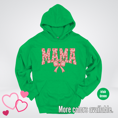 Mama Coquette Hearts Valentines Day Hoodie