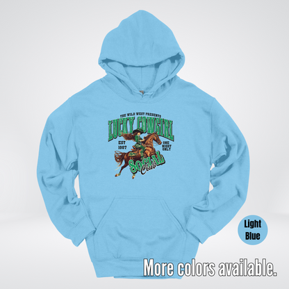 Lucky Cowgirl Social Club Saint Patrick's Day Hoodie