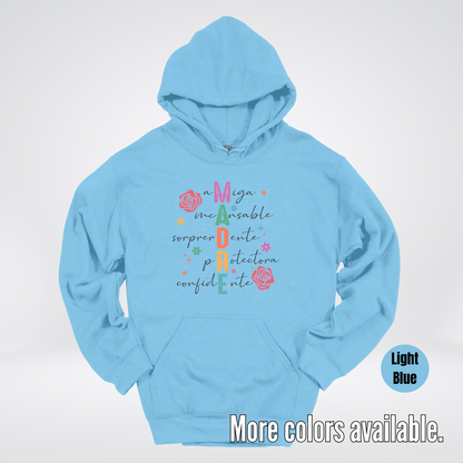 Madre Spanish Mother's Day Hoodie