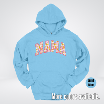 Mama Floral Pink Hoodie