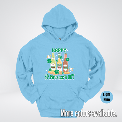 Three Bottles Saint Patrick's Day Hoodie