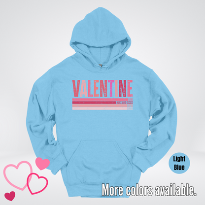 Valentine Hugs & Kisses Hoodie