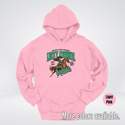 Lucky Cowgirl Social Club Saint Patrick's Day Hoodie
