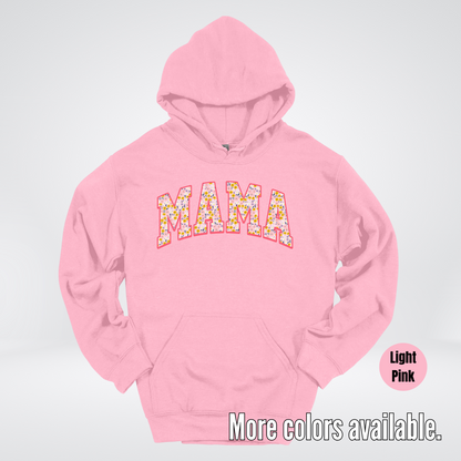 Mama Floral Pink Hoodie