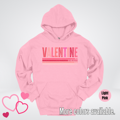 Valentine Hugs & Kisses Hoodie
