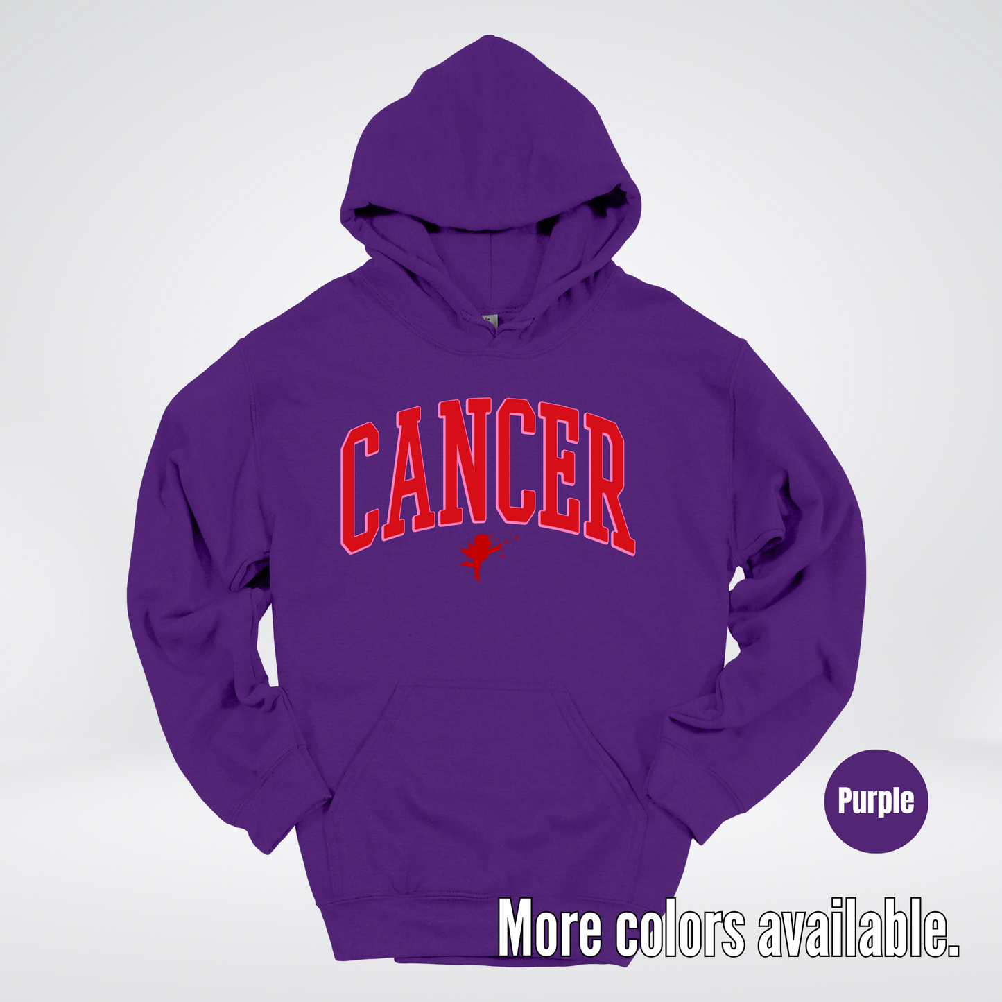Cancer Horoscope Valentines Day Varsity Hoodie