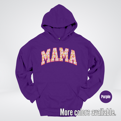 Mama Floral Pink Hoodie