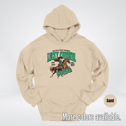 Lucky Cowgirl Social Club Saint Patrick's Day Hoodie