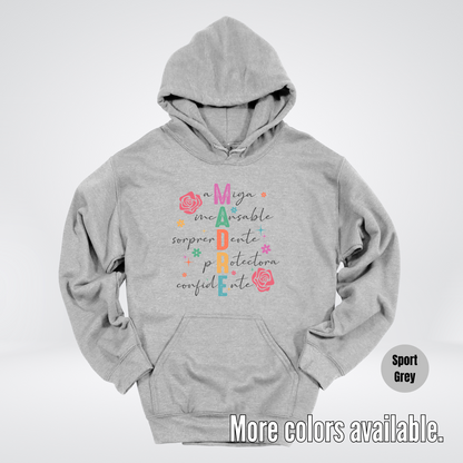 Madre Spanish Mother's Day Hoodie