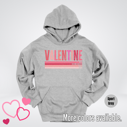 Valentine Hugs & Kisses Hoodie