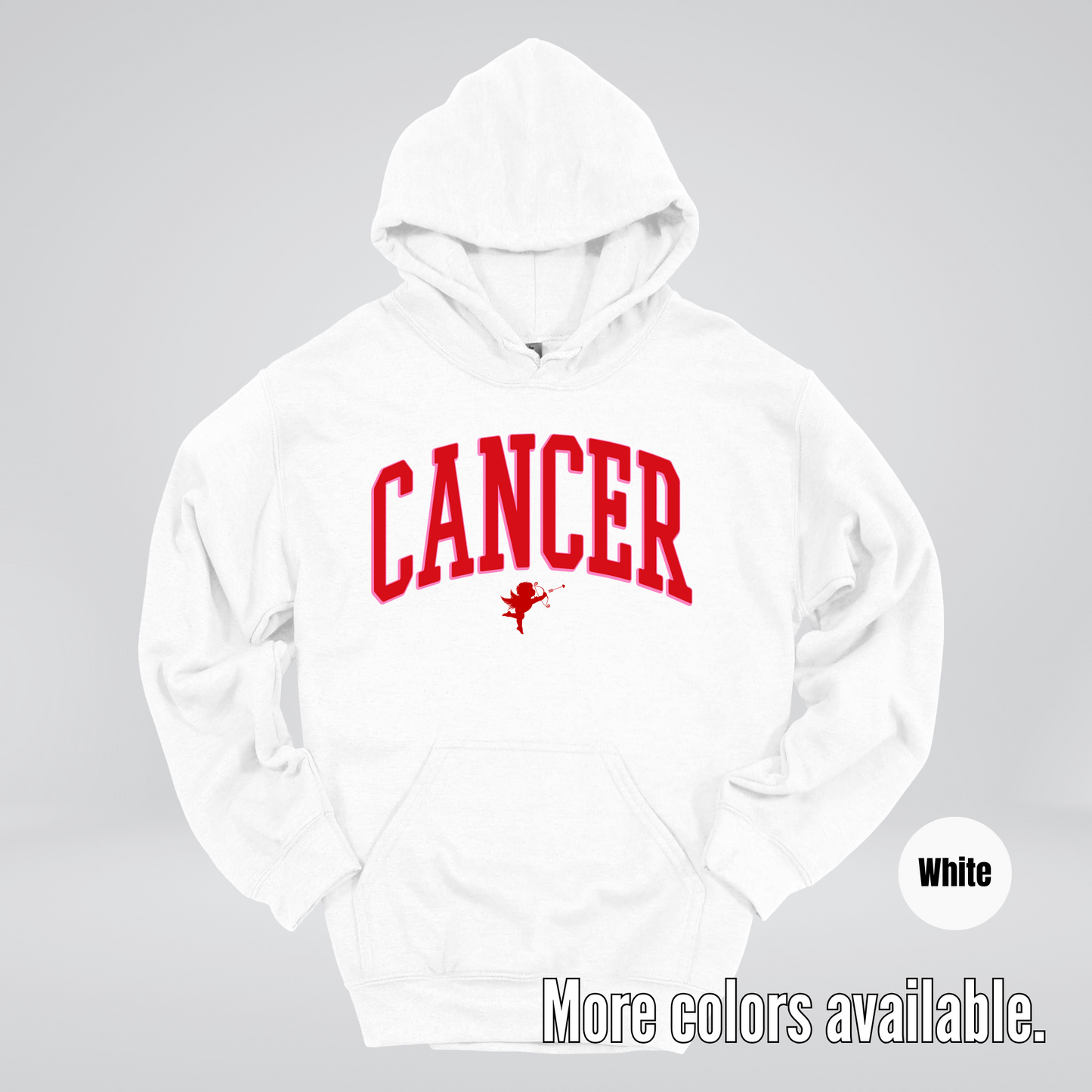 Cancer Horoscope Valentines Day Varsity Hoodie