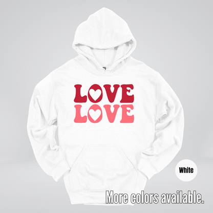 Love Love Always - White Always - Hoodie