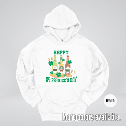 Three Bottles Saint Patrick's Day Hoodie
