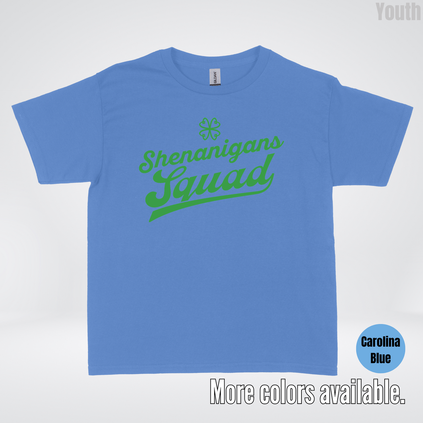 Shenanigans Squad - Green Design - St. Patrick's Day Youth T-Shirt