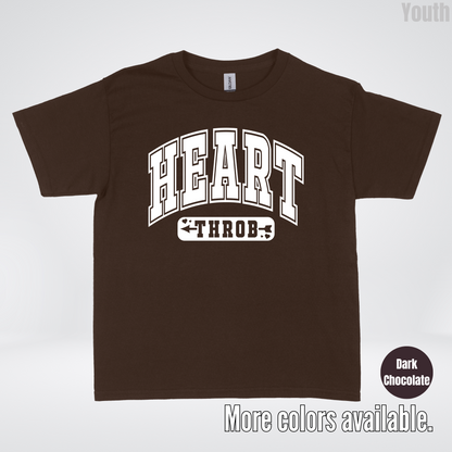 Heart Throb - White Design - Youth T-Shirt