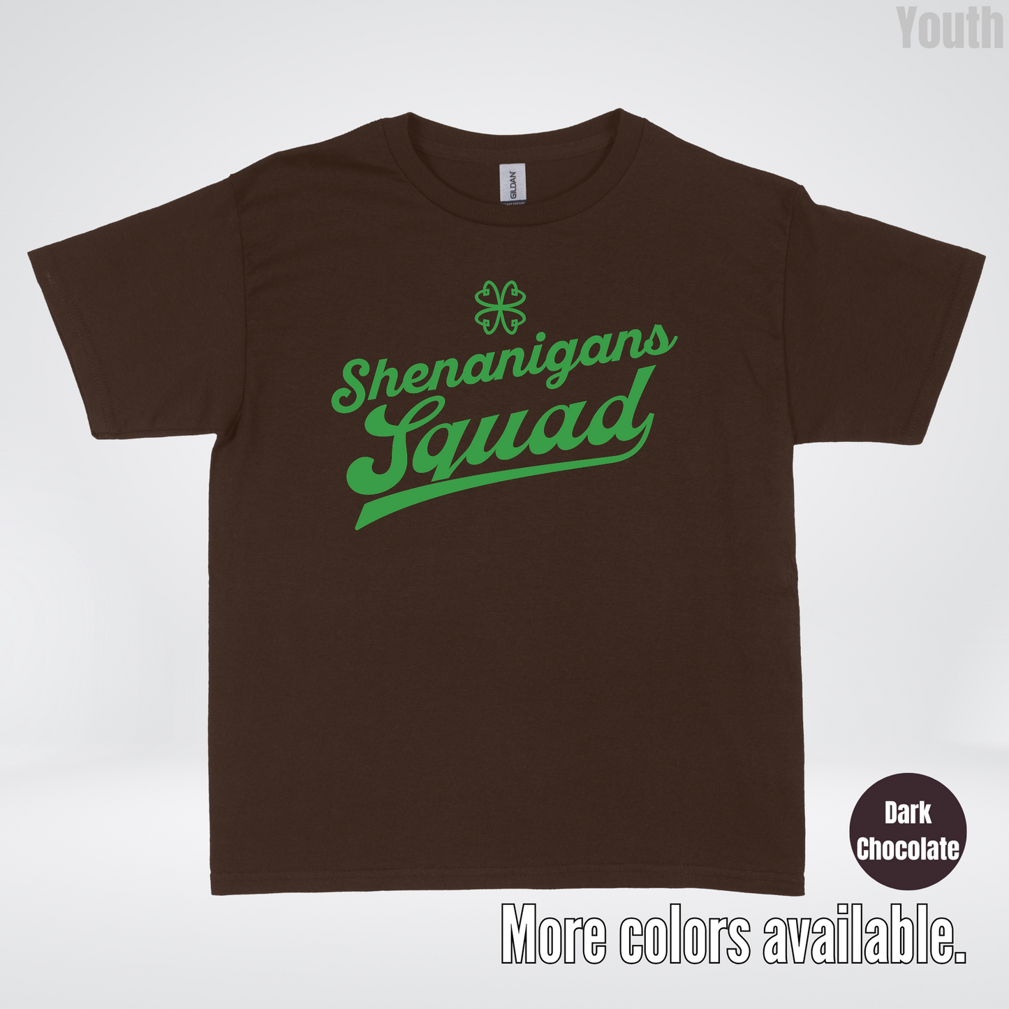 Shenanigans Squad - Green Design - St. Patrick's Day Youth T-Shirt
