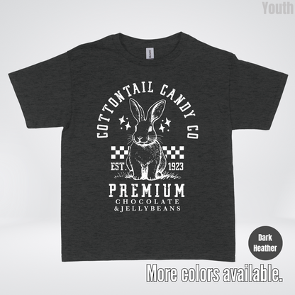 Cottontail Candy Co Premium  Easter Youth T-Shirt