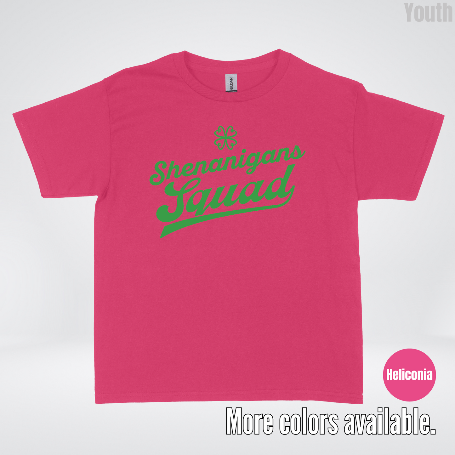 Shenanigans Squad - Green Design - St. Patrick's Day Youth T-Shirt