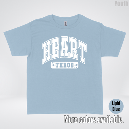 Heart Throb - White Design - Youth T-Shirt
